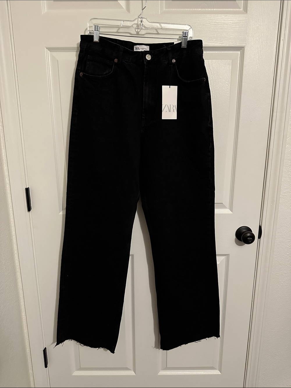 Zara Wen’s Black Relaxed Straight Jeans